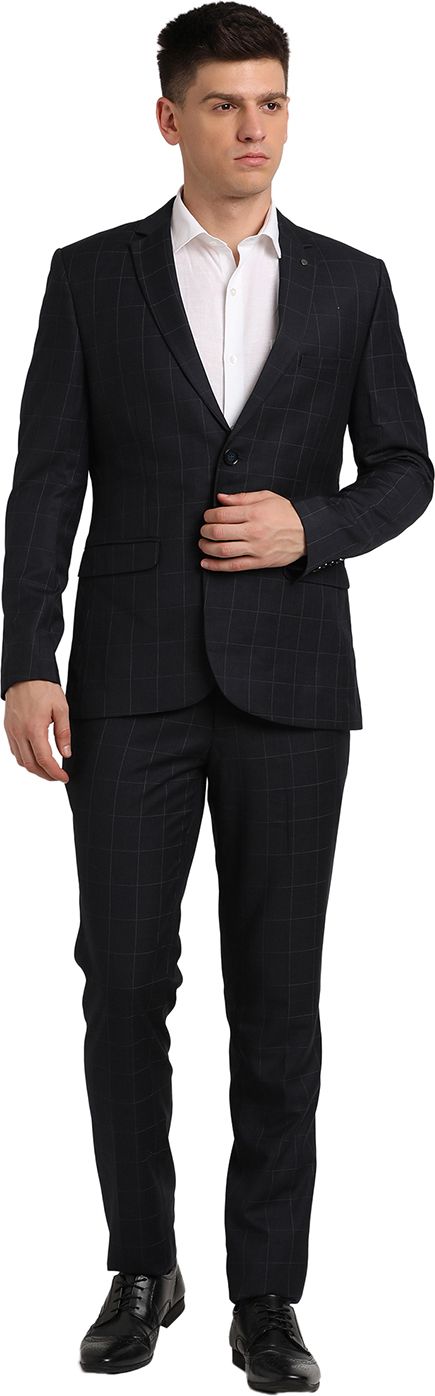 turtle Men 2-Piece Suit Checkered Suit-picture-29