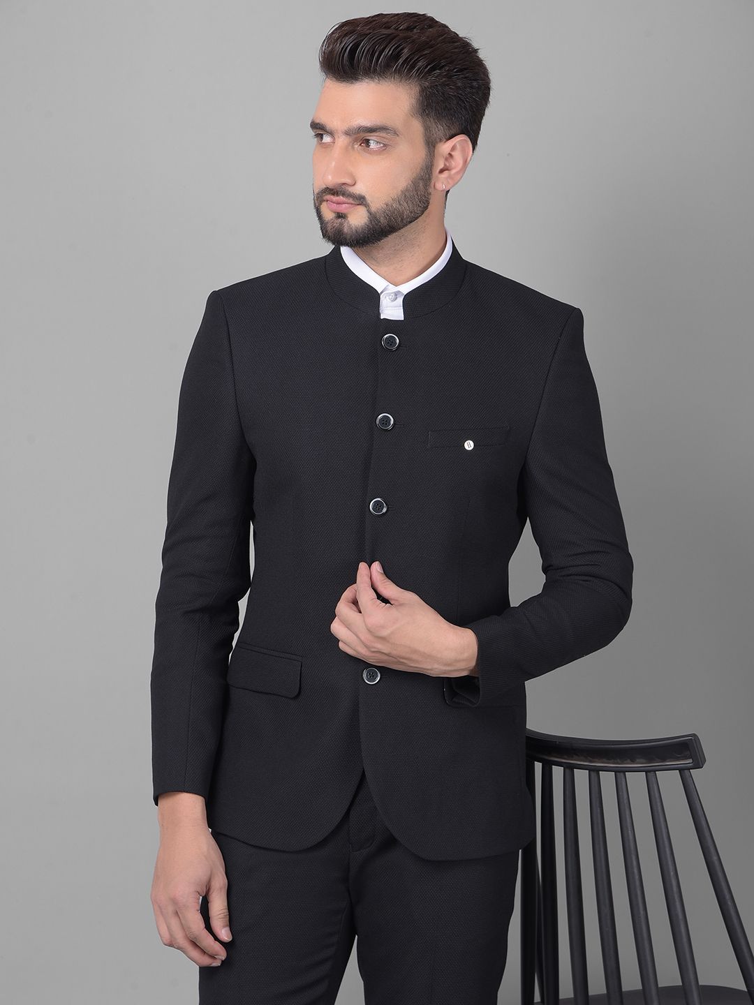 crimsoune club Men 2 pcs Set Solid Suit-picture-11