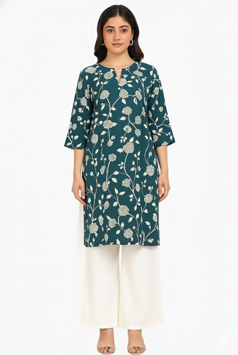 Women stitched Printed Suit