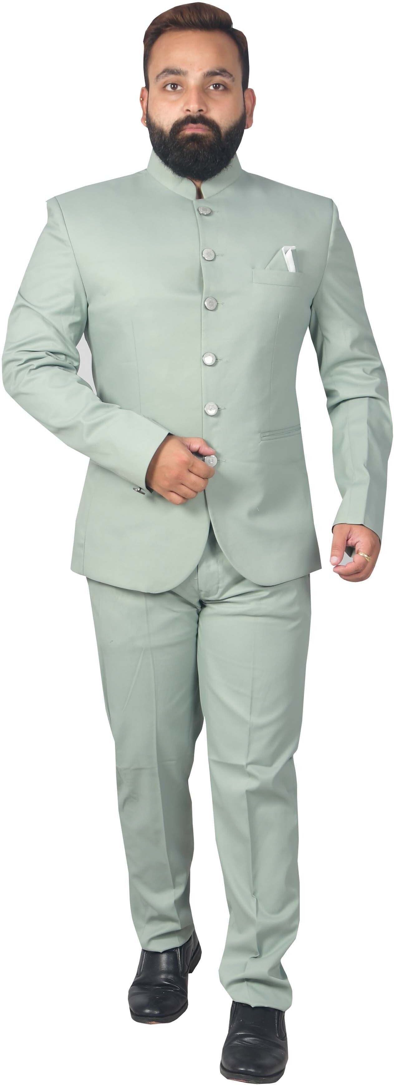 Men Jodhpuri Solid Suit