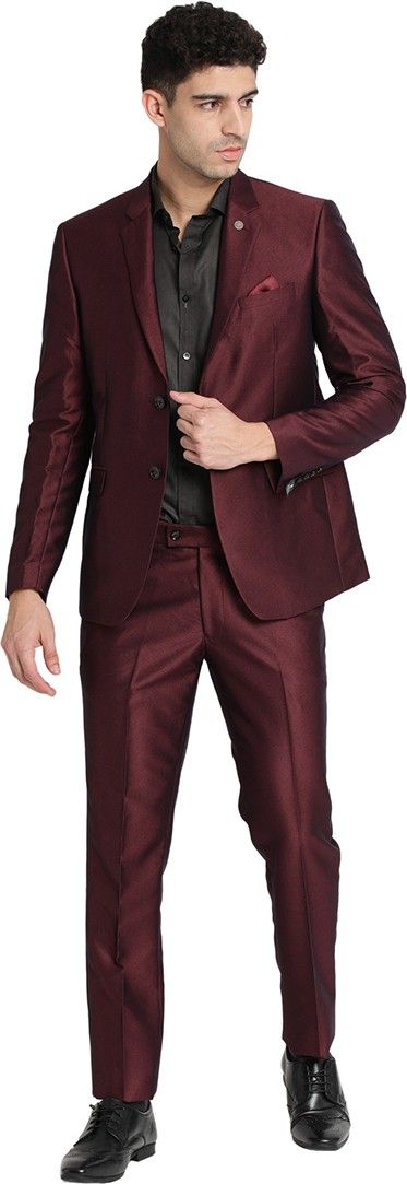 turtle Men 2 Pices Suit Self Design Suit-picture-25