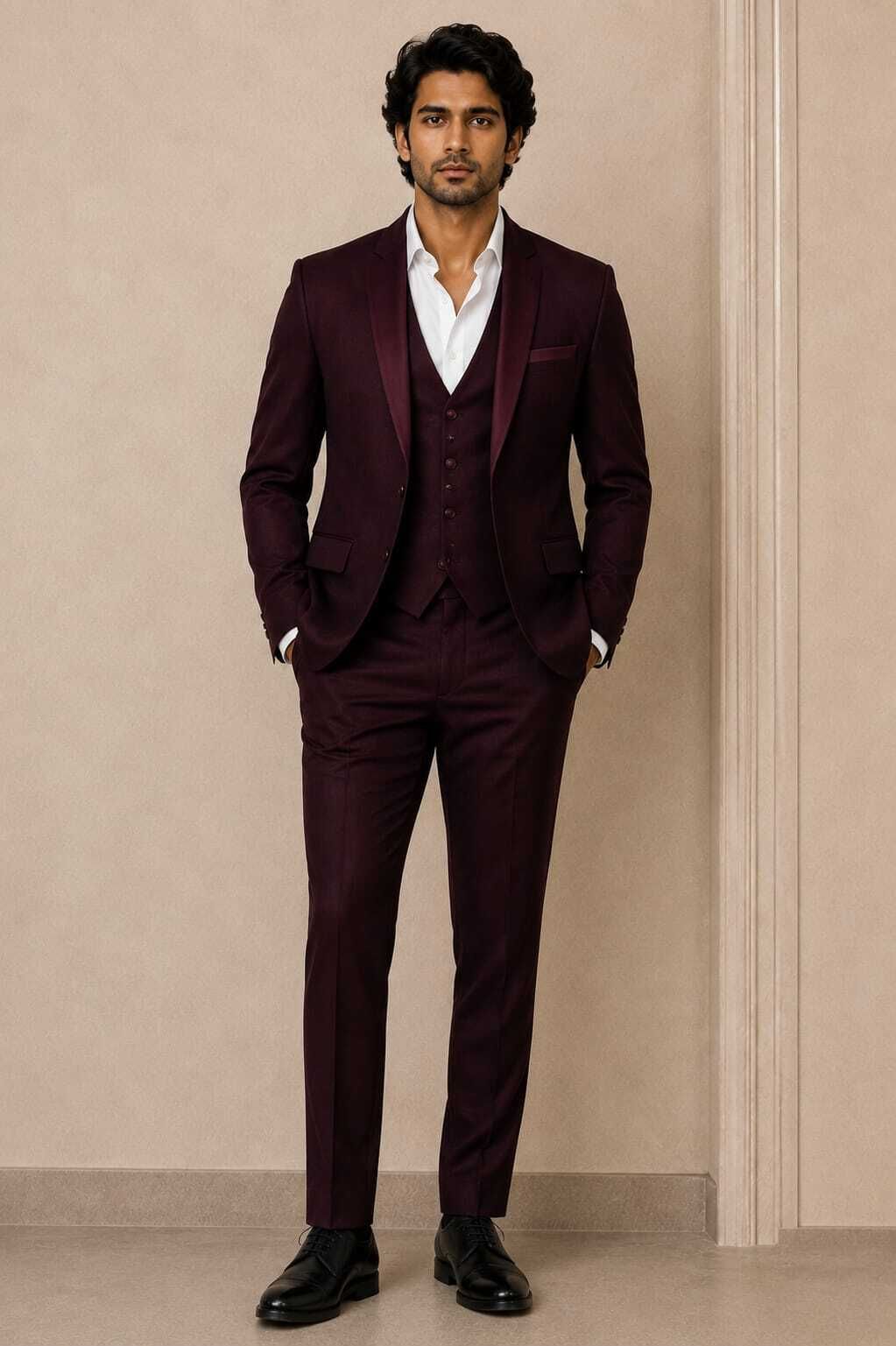 sayra ecom Men Regular Solid Suit-picture-18