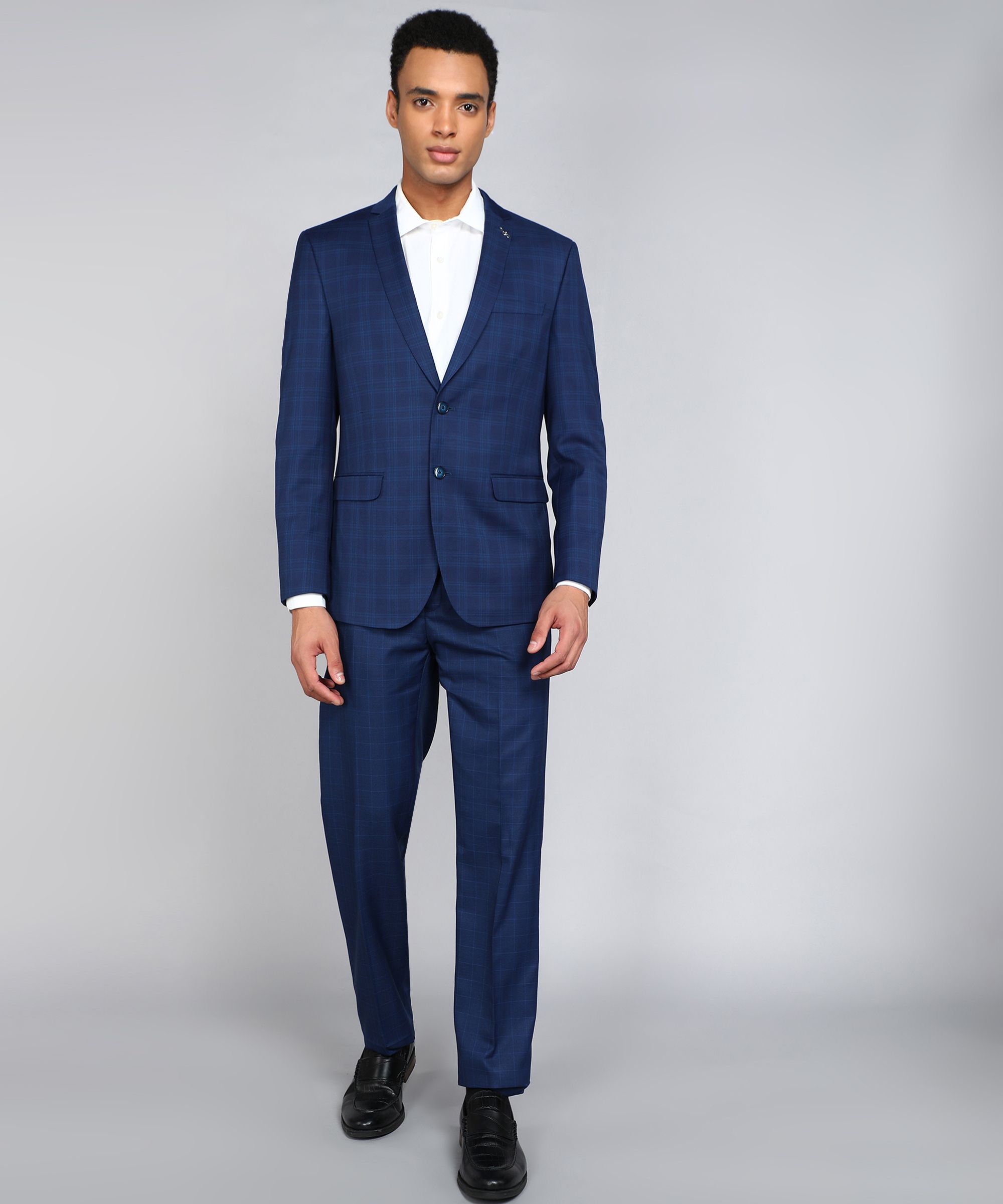 Men Two piece suit Solid Suit-image-27