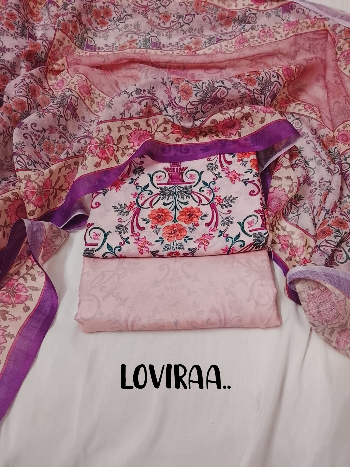 loviraa Women Digital print suits Floral Print, Printed, Self Design Suit-picture-43