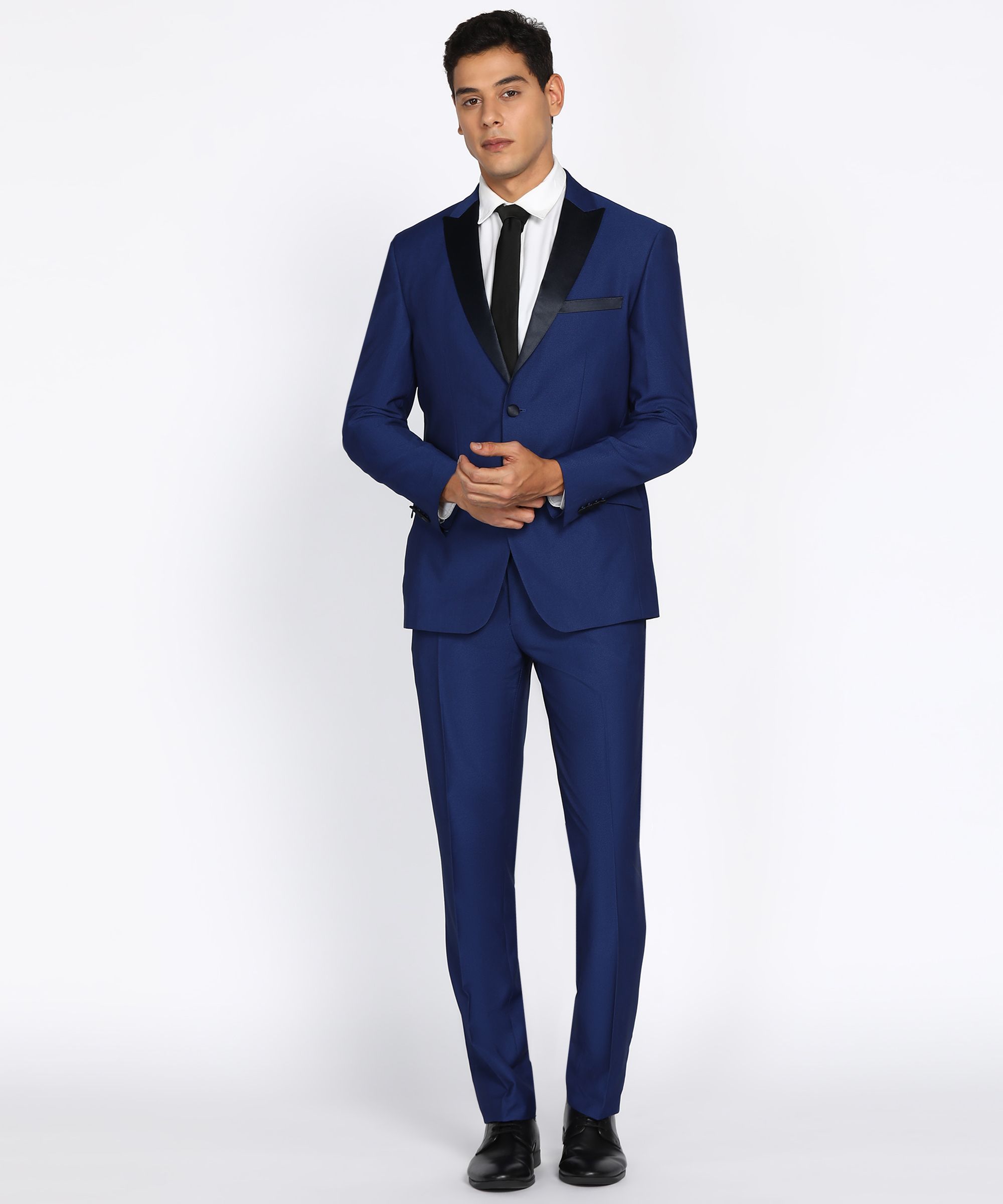 Men 2 PC Suit Textured Suit-image-23
