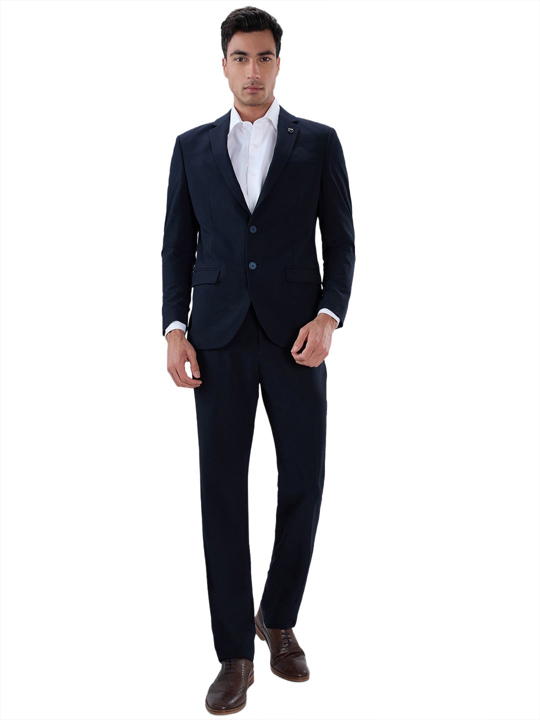park avenue Men 2 PC Suit Solid Suit-picture-24
