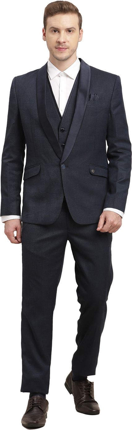 turtle Men 2-Piece Suit Self Design Suit-picture-16