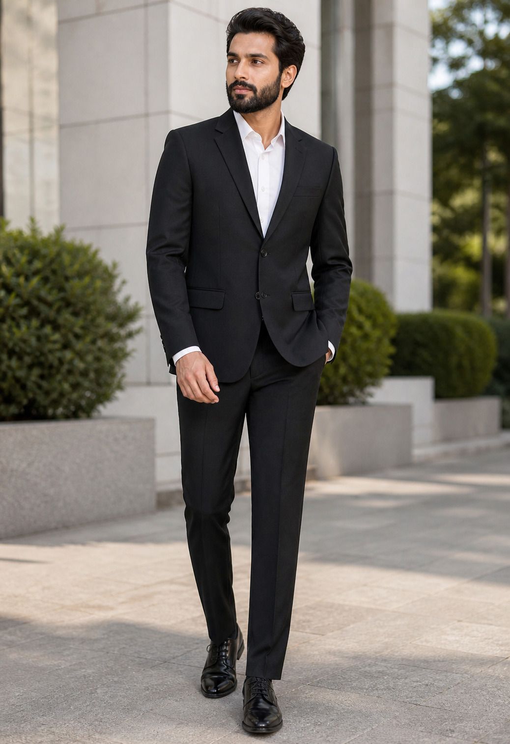 cnw Men Suit Self Design Suit-picture-24