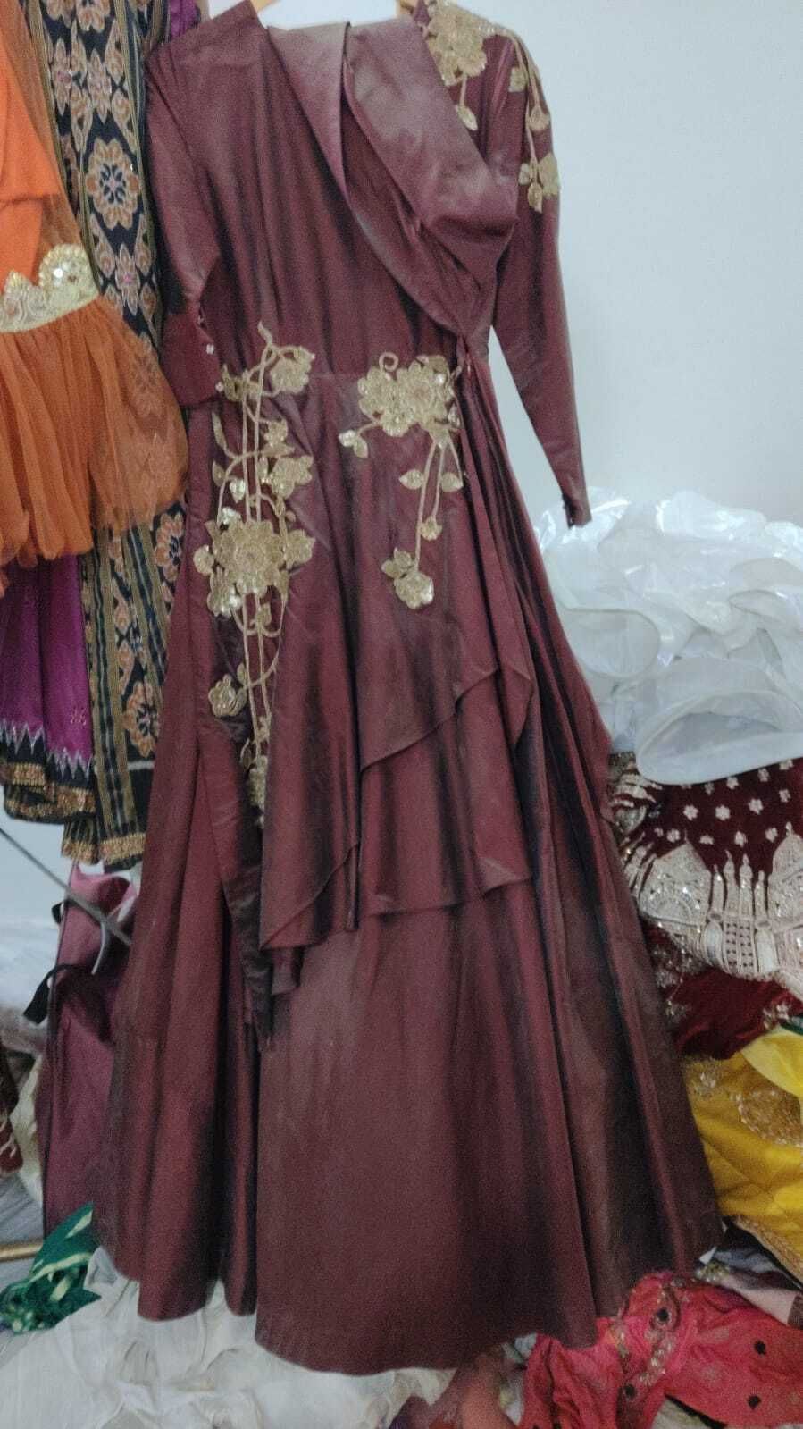 Women Anarkali Printed Suit