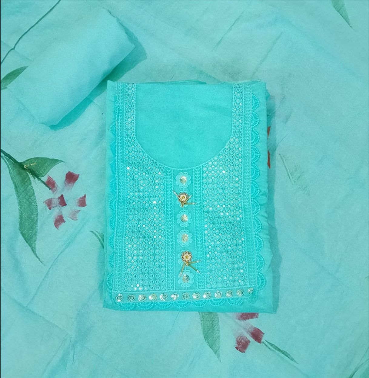 shehrie Women Party wear Embroidered Suit-picture-23