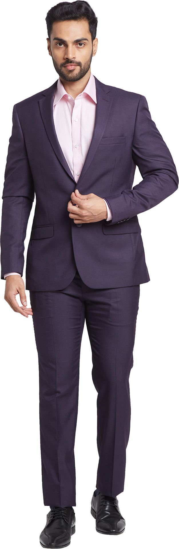 raymond Men 2 Piece Suit Checkered Suit-picture-22