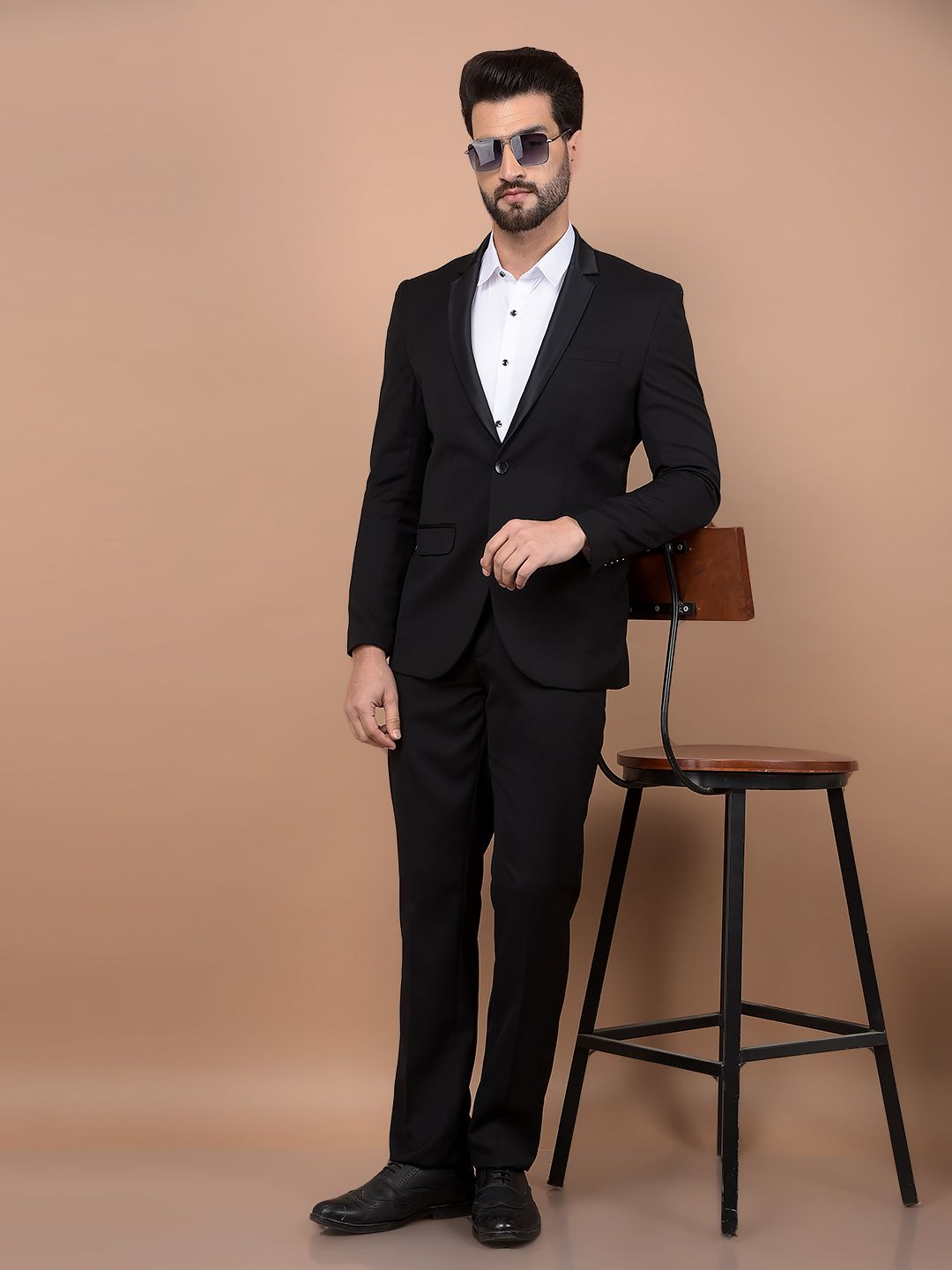 crimsoune club Men 2 Pieces Suit Solid Suit-picture-37