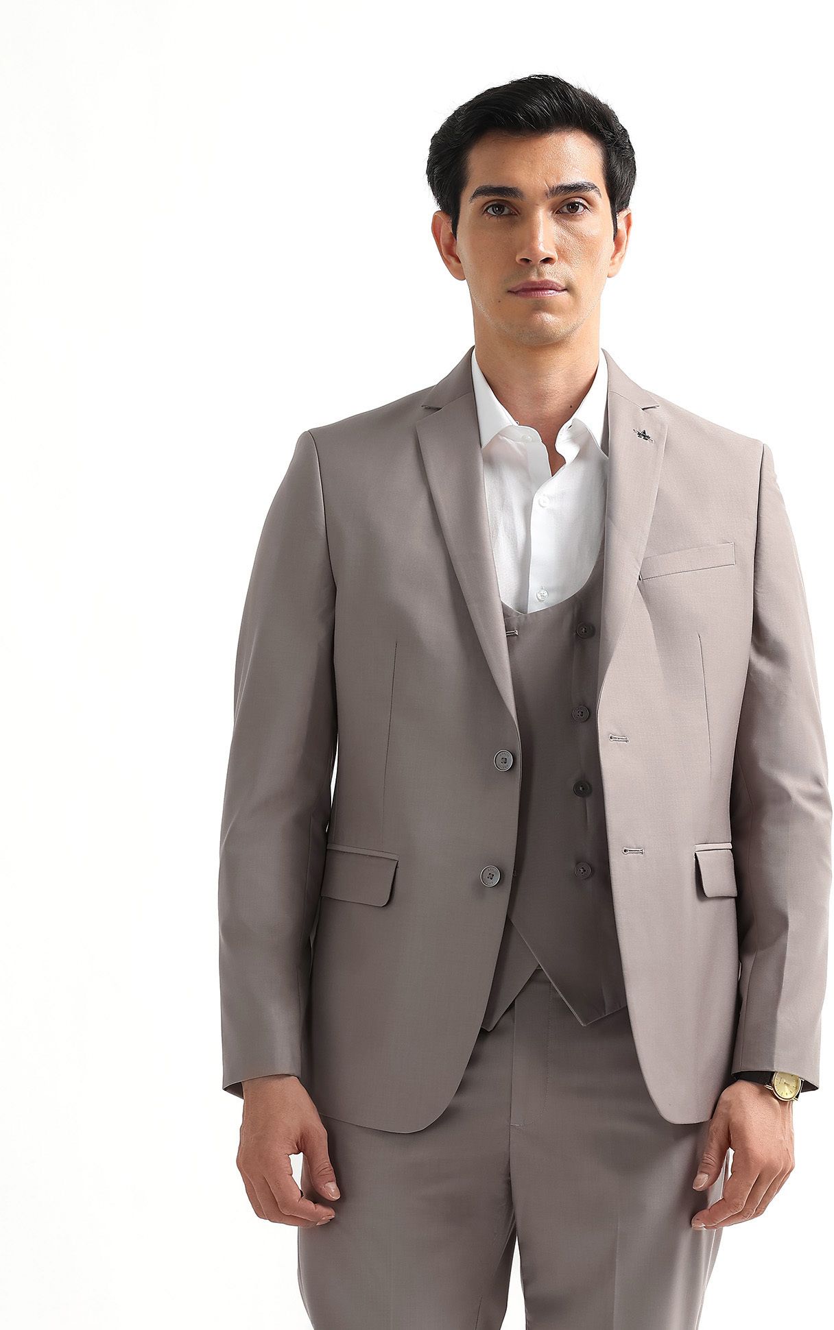 arrow Men Formal Wear Solid Suit-picture-20