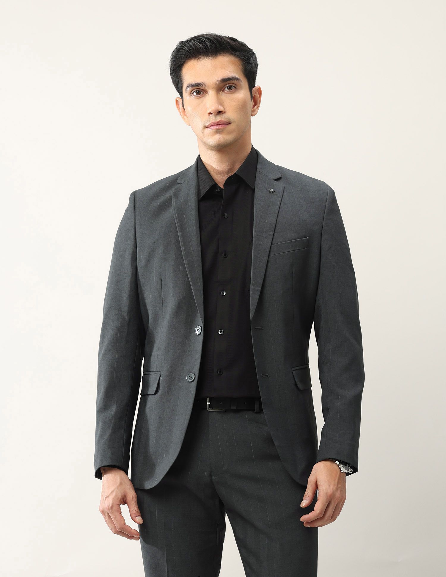 arrow Men 2-piece Self Design Suit-picture-42
