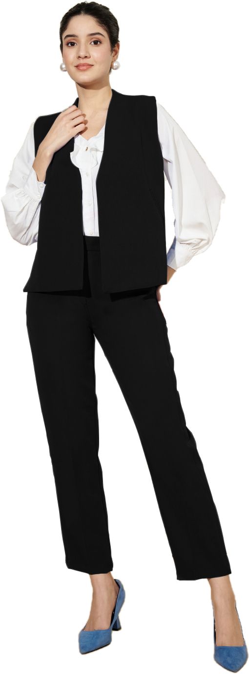 brinns Women 2 Piece Suit Solid Suit-picture-12