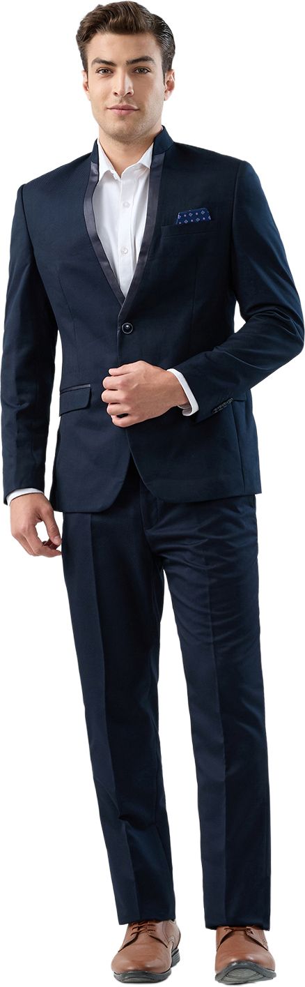 park avenue Men Suit Solid Suit-picture-18