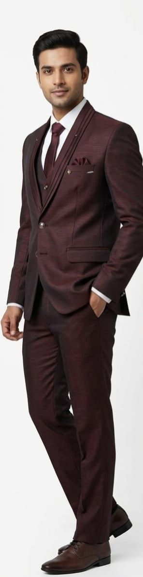 chanderivastra Men 5 pcs suit set Solid Suit-picture-18