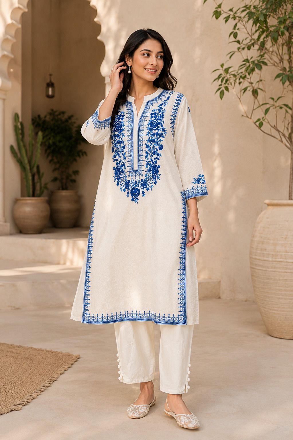 mirchikurti Women Regular Embroidered Suit-picture-32