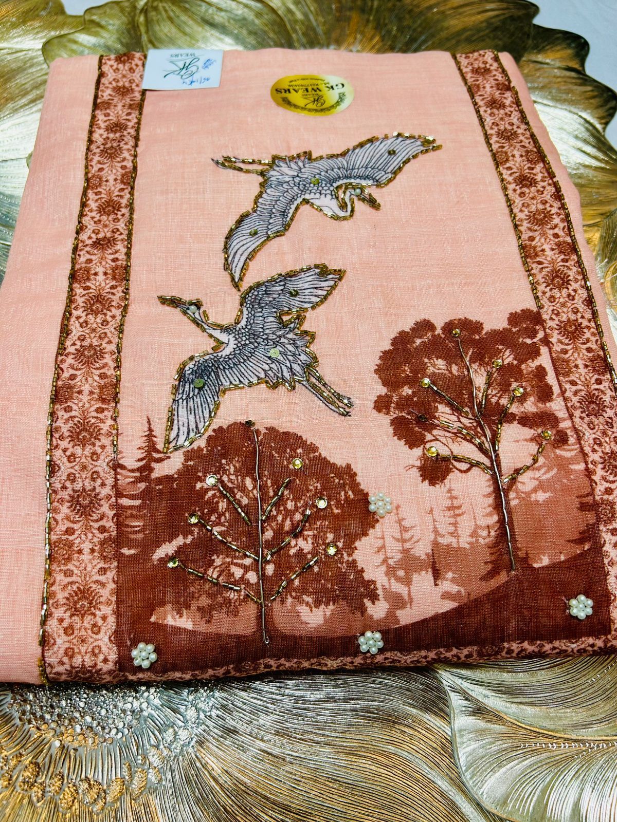 Women Cotton Suit Animal Print Suit