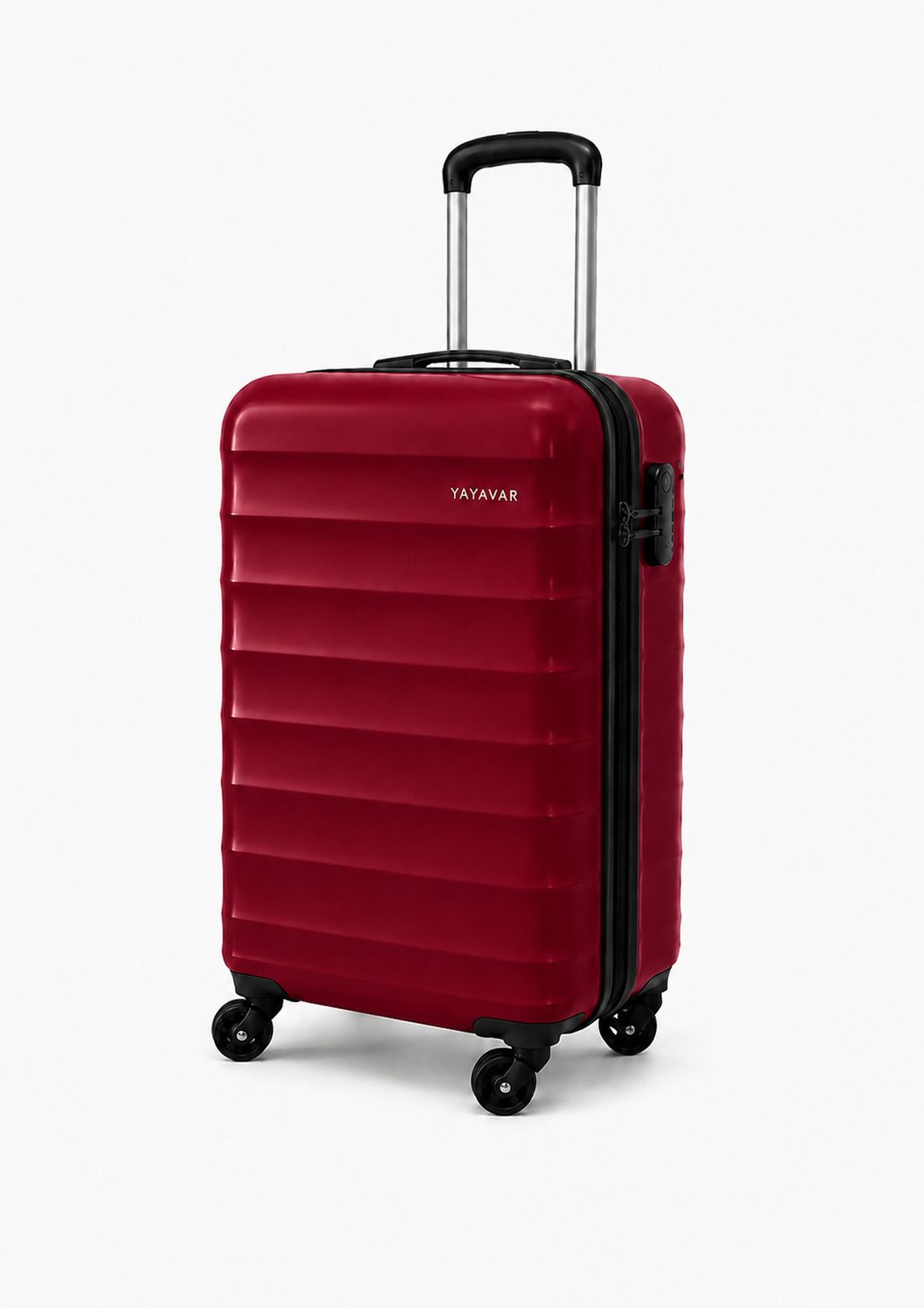 Medium Check-in Suitcase (66 cm) 4 Wheels - OSLO Scratchproof 360Degree Rotating Latest Design Trolley Bag - Maroon-image-8