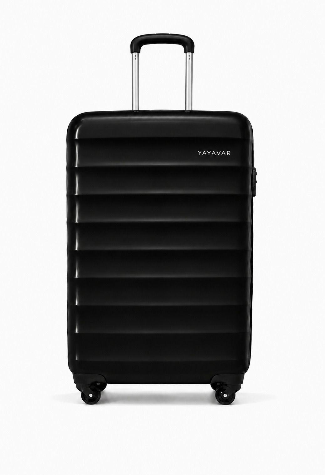 yayavar Large Check-in Suitcase (76 cm) 4 Wheels - OSLO Scratchproof 360Degree Rotating Latest Design Trolley Bag - Black-picture-26