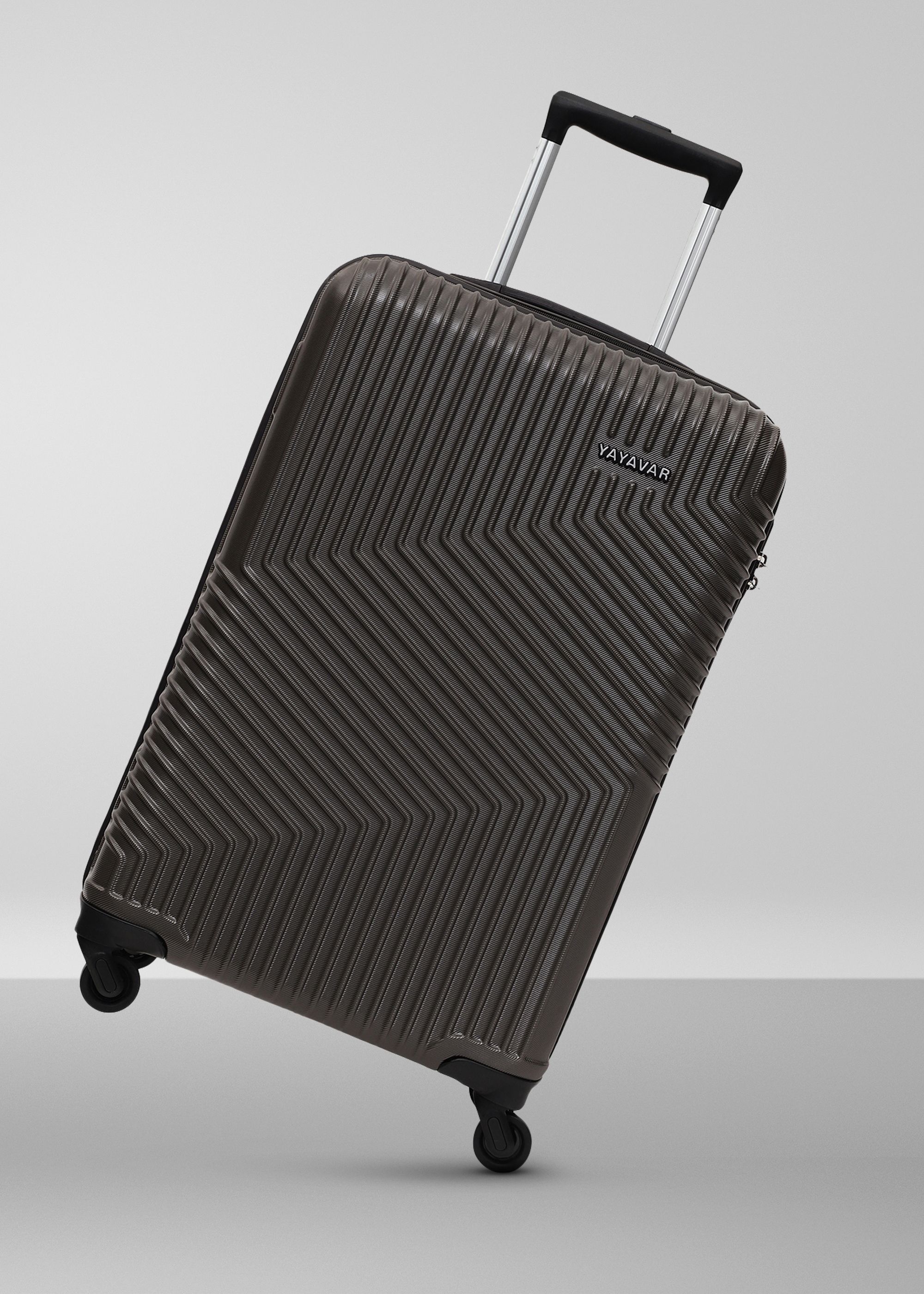 Medium Check-in Suitcase (67 cm) 4 Wheels - Cairo - Grey-image-33