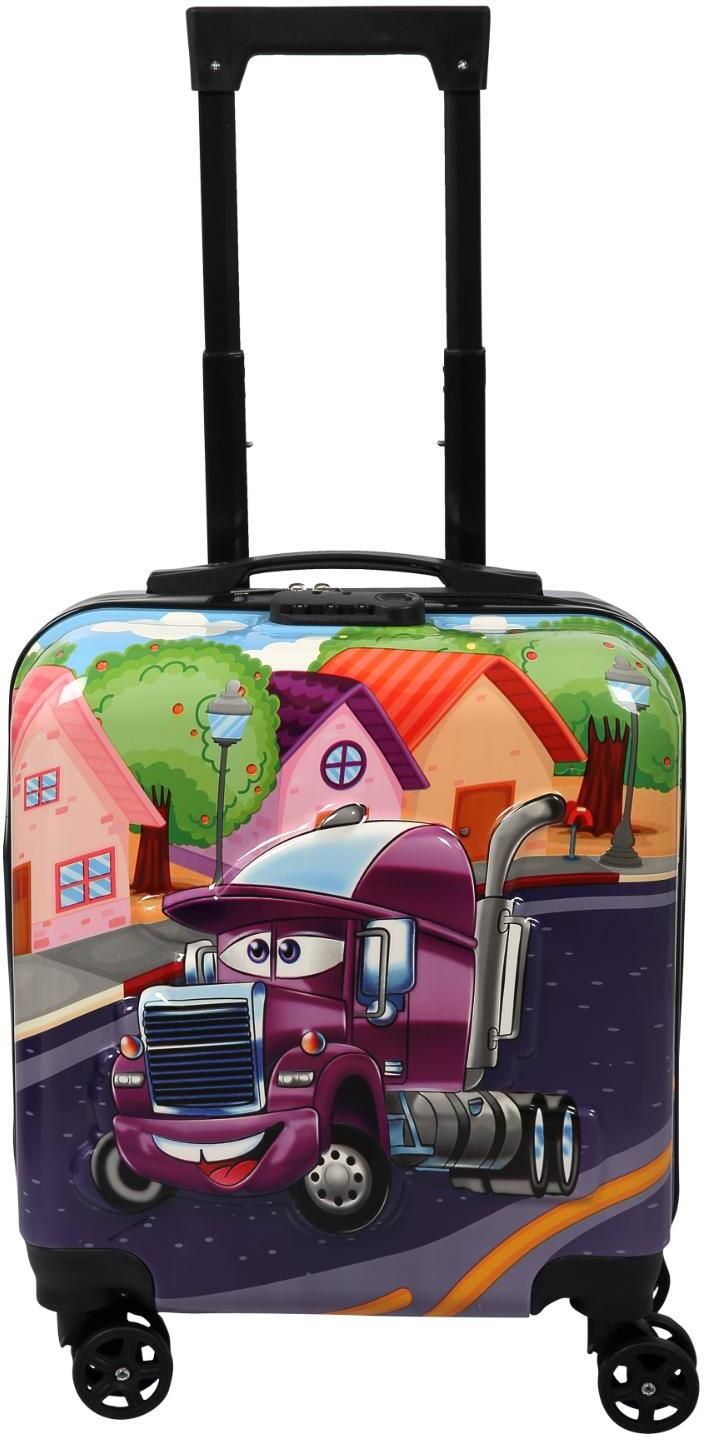 polo class Small Cabin & Check-in Set (29 inch) 8 Wheels - Trendy Cute Kids Trolley Bag - Purple-picture-42