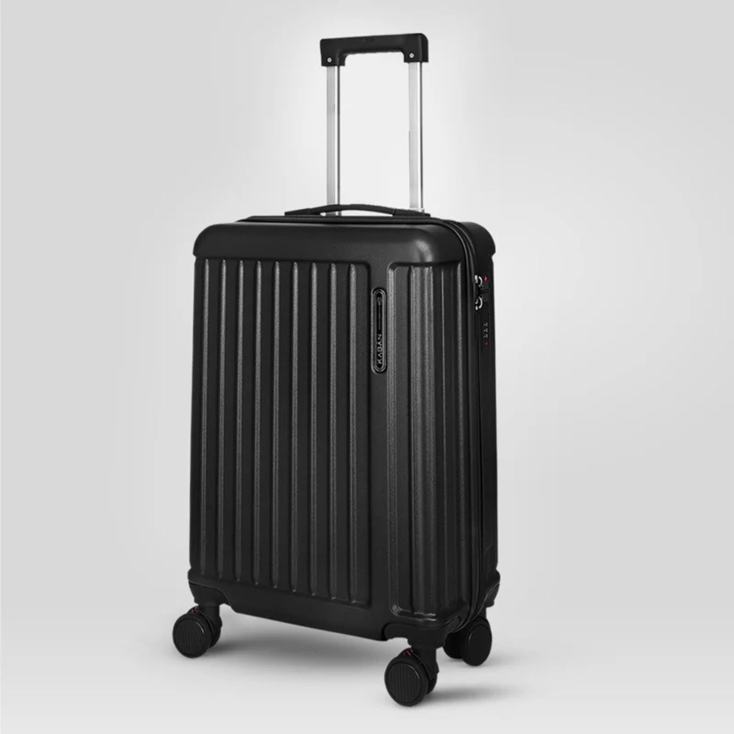 Small Cabin Suitcase (48 inch) 8 Wheels - Small Cabin Suitcase (20 cm) 8 Wheels - Black Shinobi - Black-image-6