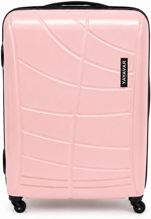 yayavar Medium Check-in Suitcase (67 cm) 4 Wheels - Sydney Scratchproof 360Degree Rotating Latest Design Trolley Bag - Pink-picture-35