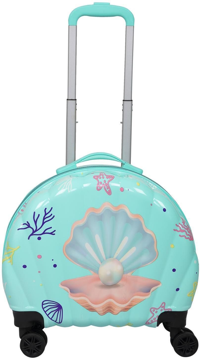 polo class Small Cabin & Check-in Set (29 inch) 8 Wheels - Trendy Cute Kids Trolley Bag - Green-picture-38