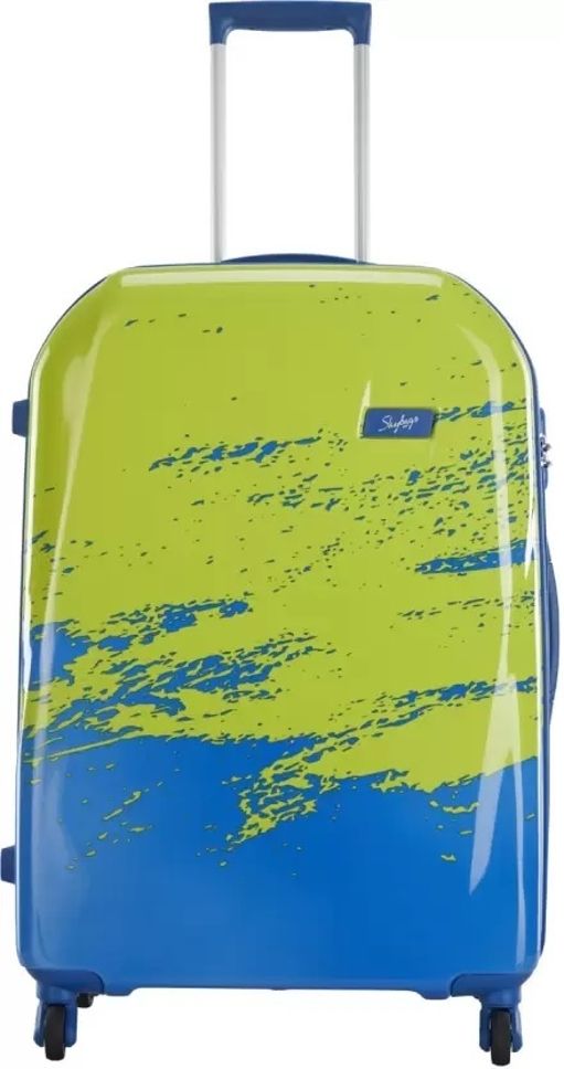 Small Check-in Suitcase (28 cm) 4 Wheels - HORIZON STROLLY 75 360 (E) GREEN BLUE - Blue-image-10