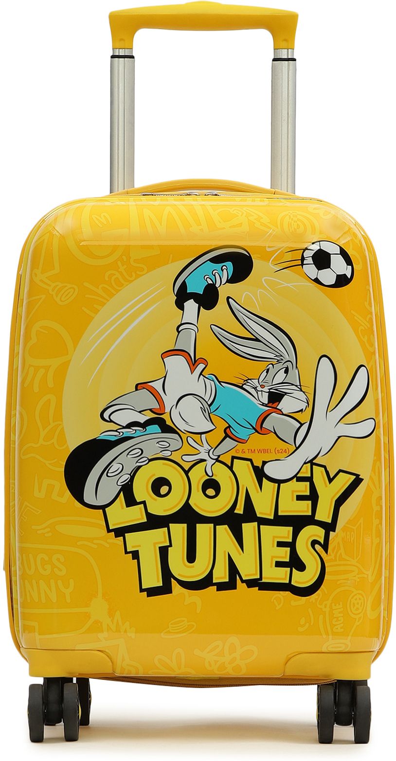 Small Cabin Suitcase (50 cm) 8 Wheels - OFFICIAL MERCHANDISE KIDS TROLLEY (5 Years International Warranty) - Multicolor