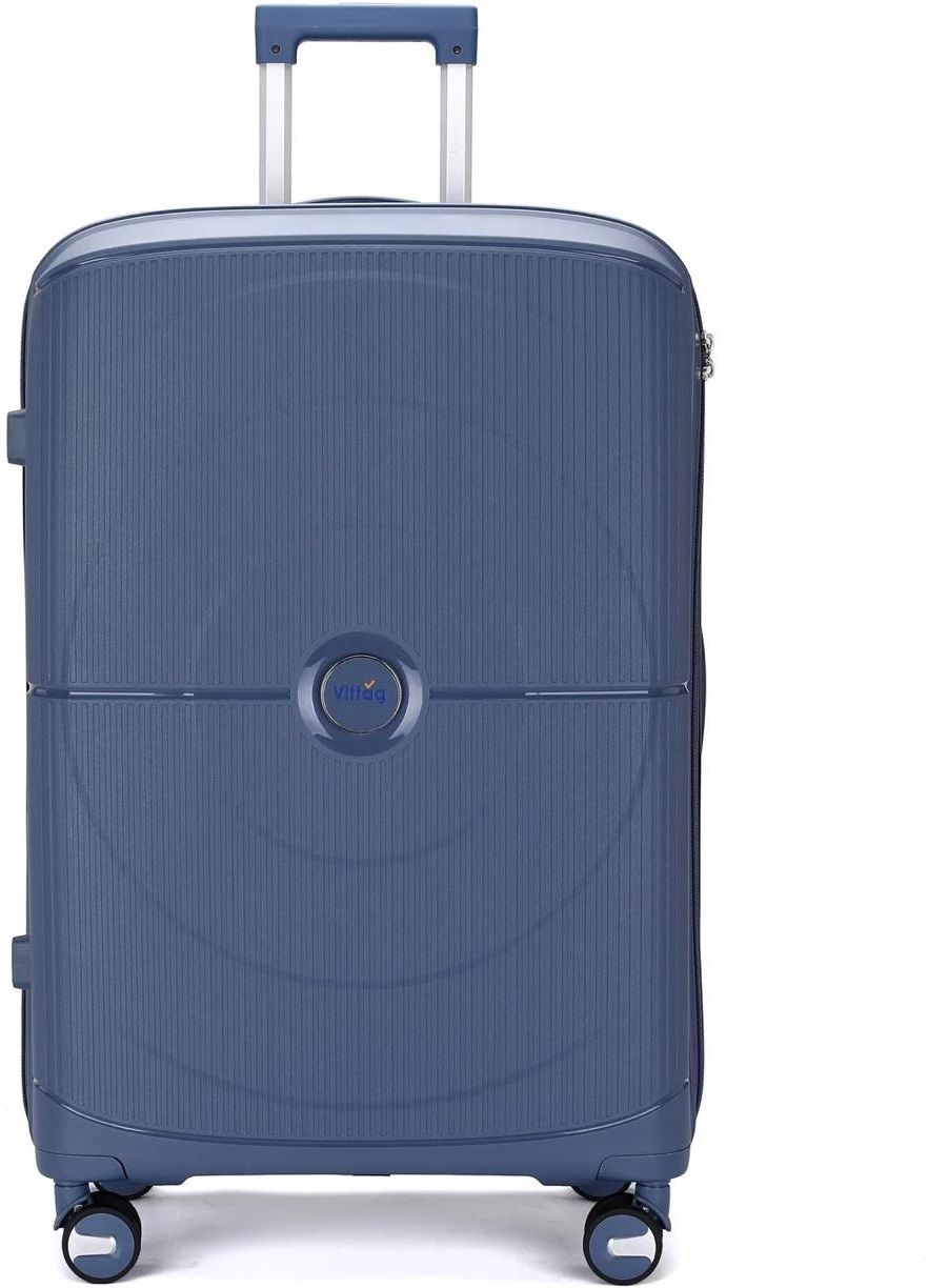 vittag Hard Body Set of 3 Luggage 8 Wheels - CANOPUS - Blue-picture-13