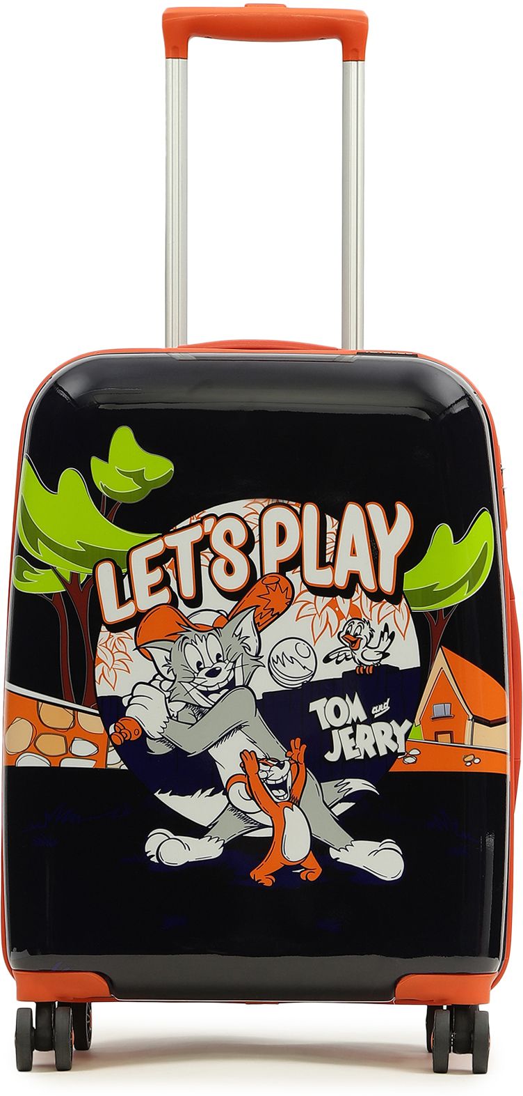 yayavar Medium Check-in Suitcase (60 cm) 8 Wheels - OFFICIAL KIDS TROLLEY - Orange-picture-13