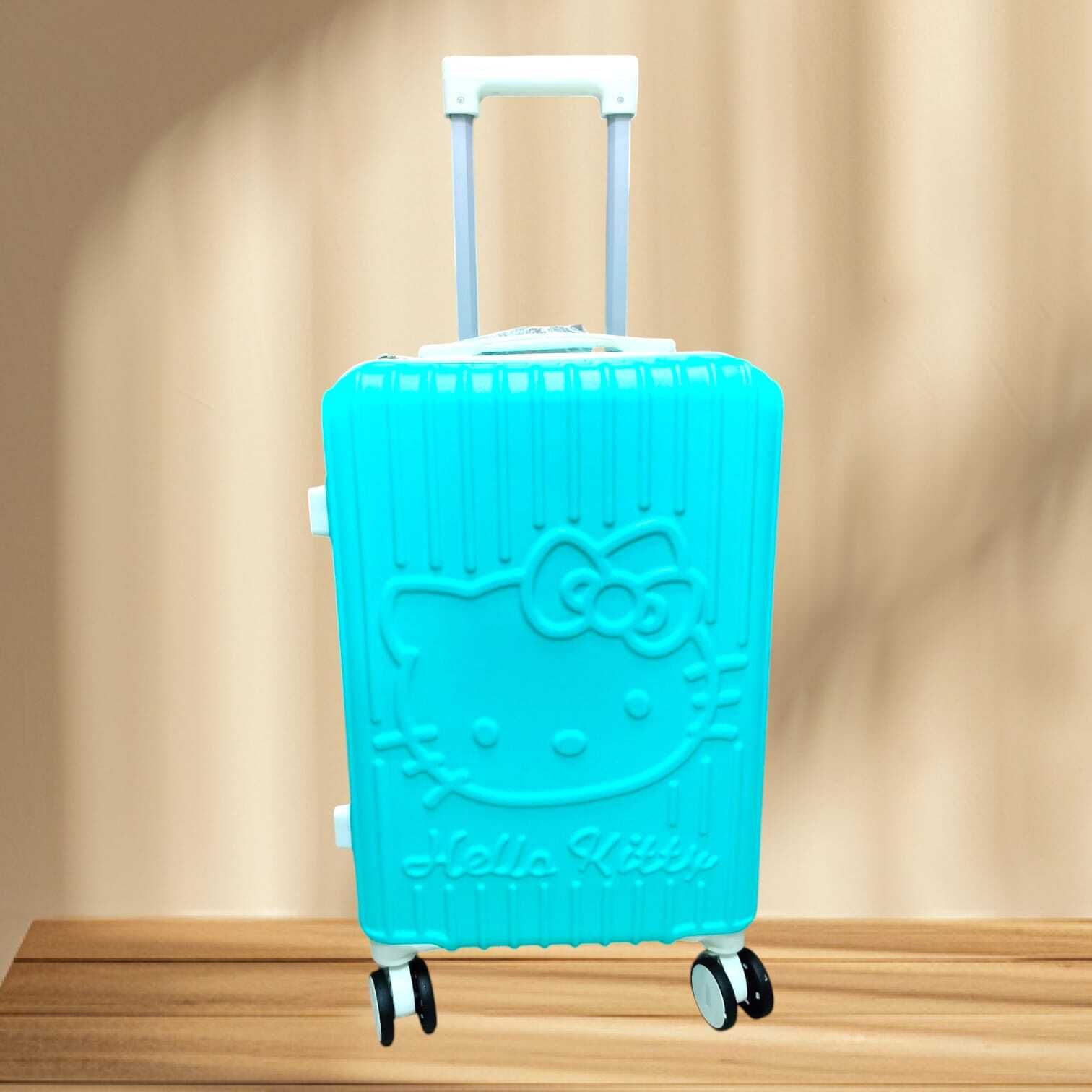 Small Cabin Suitcase (14 cm) 4 Wheels - Kids Trolley bag Smooth-Rolling 360° 4Wheels With TSA Loack & Easy to Carry - Blue-image-41
