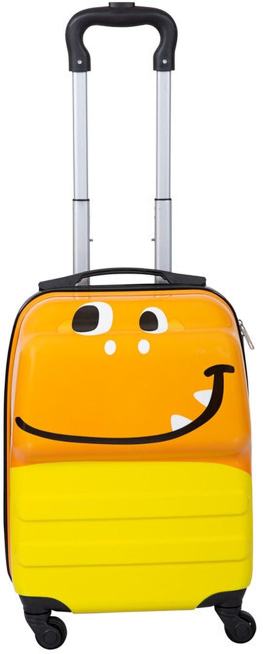 polo class Small Cabin Suitcase (29 inch) 4 Wheels - Gold Fish Hard-Sided Polycarbonate Kids Trolley Bag -18 Inches - Orange-picture-29