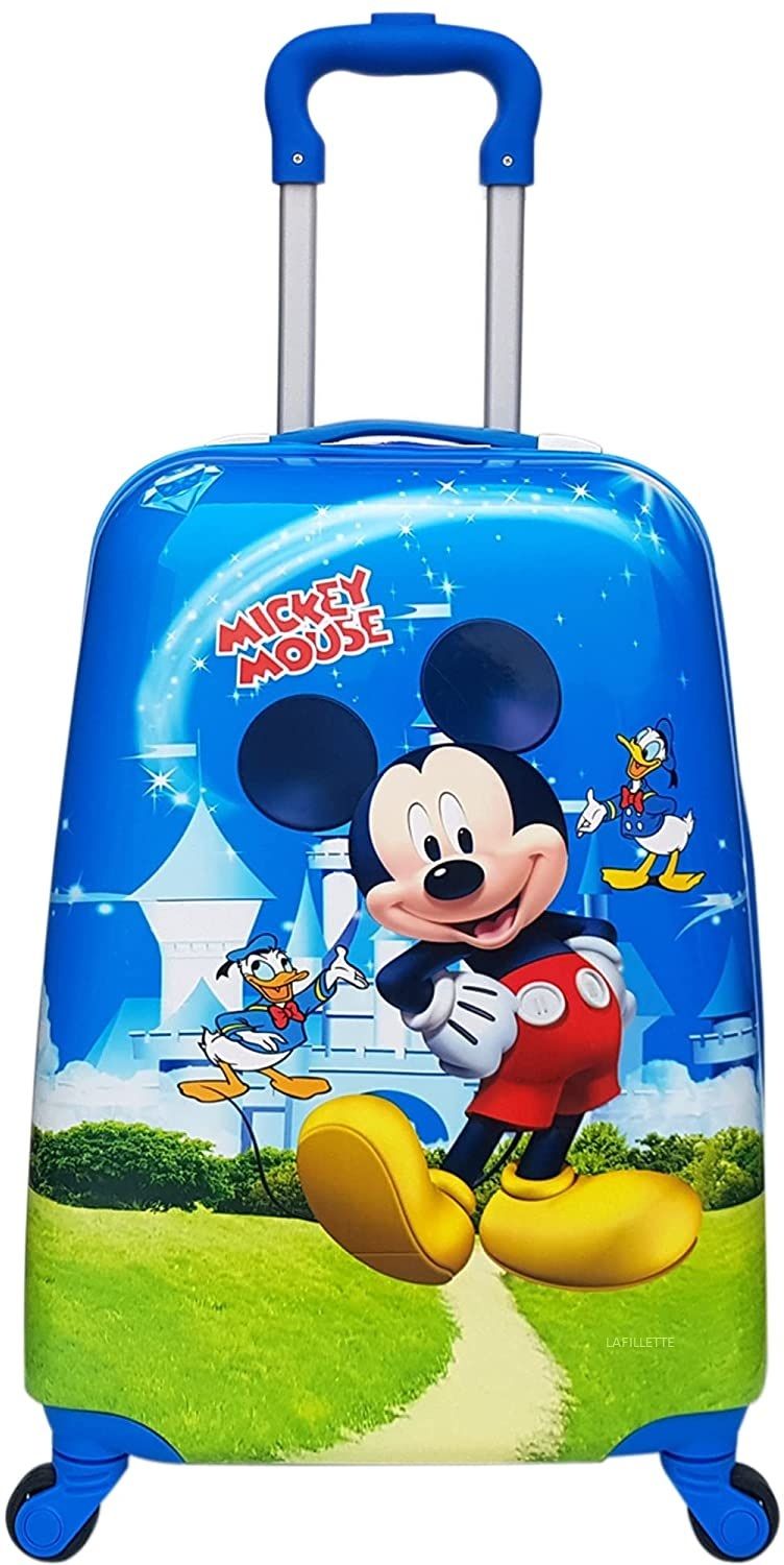 lafillette Small Cabin & Check-in Set (48 cm) 4 Wheels - Polycarbonate Cabin Luggage 19 Inch Square Shape - Blue-picture-0