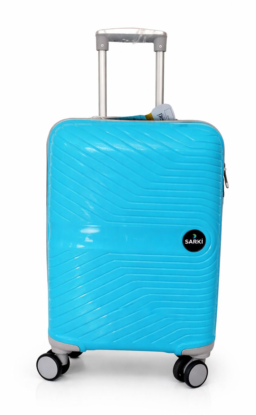 Large Check-in Suitcase (75 cm) 8 Wheels - MODERN SUITCASE-010 - Blue-image-36