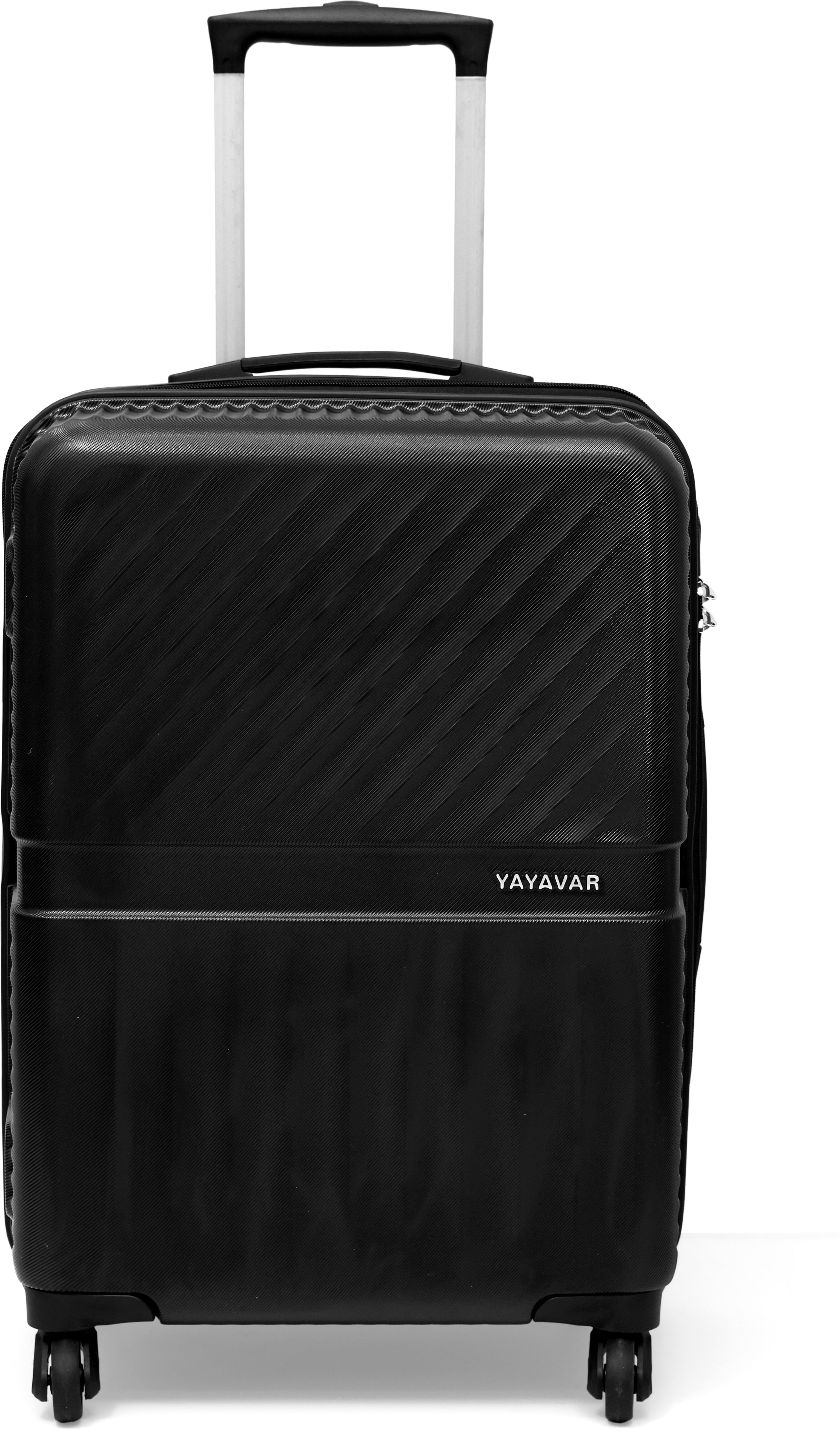 yayavar Medium Check-in Suitcase (64 cm) 4 Wheels - MIAMI - Black-picture-25