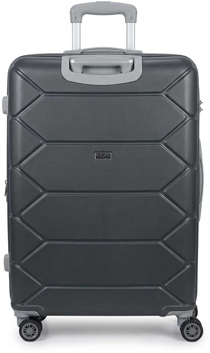 jonfy Large Check-in Suitcase (75 inch) 4 Wheels - Large Check-in Suitcase (75 cm) 4 wheels-RONZKO - Grey-picture-22