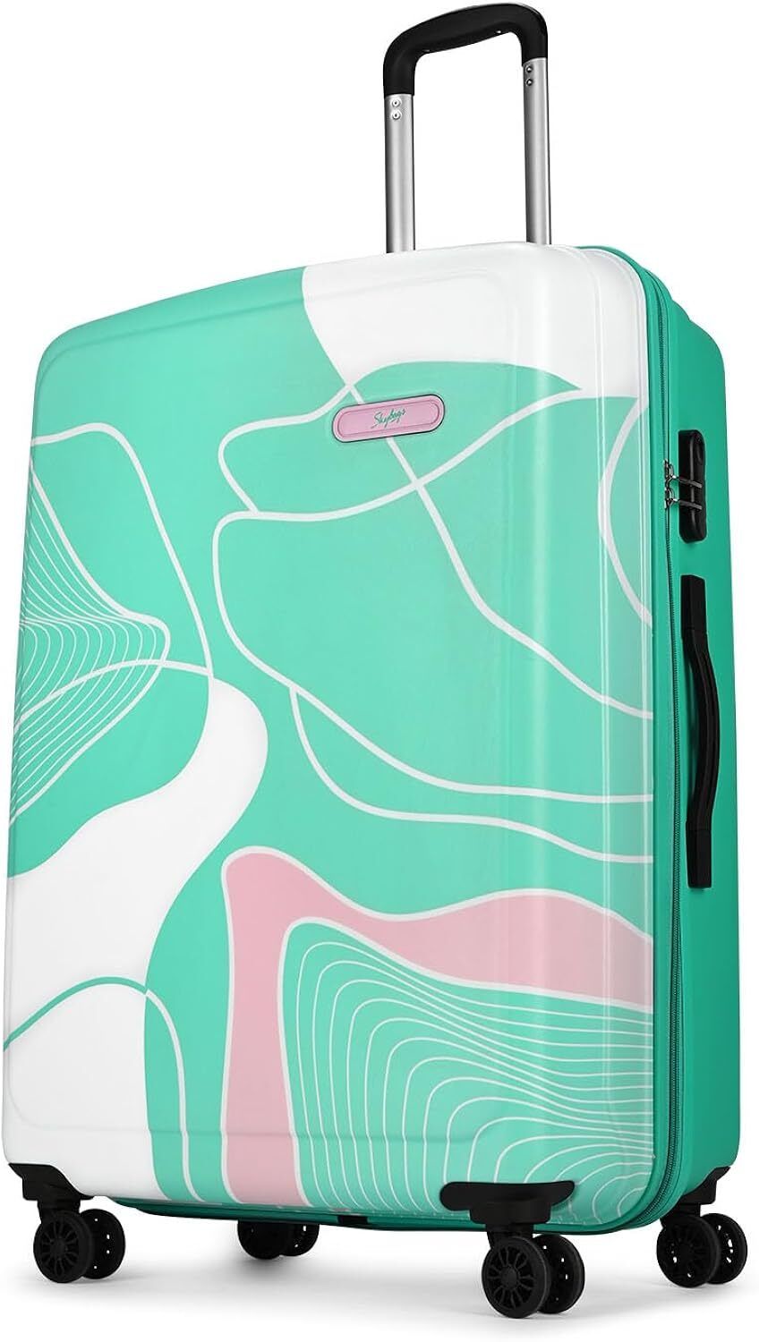 Large Check-in Suitcase (75 cm) 8 Wheels - PARADISE 75 ( LARGE SIZE ) - Green-image-8