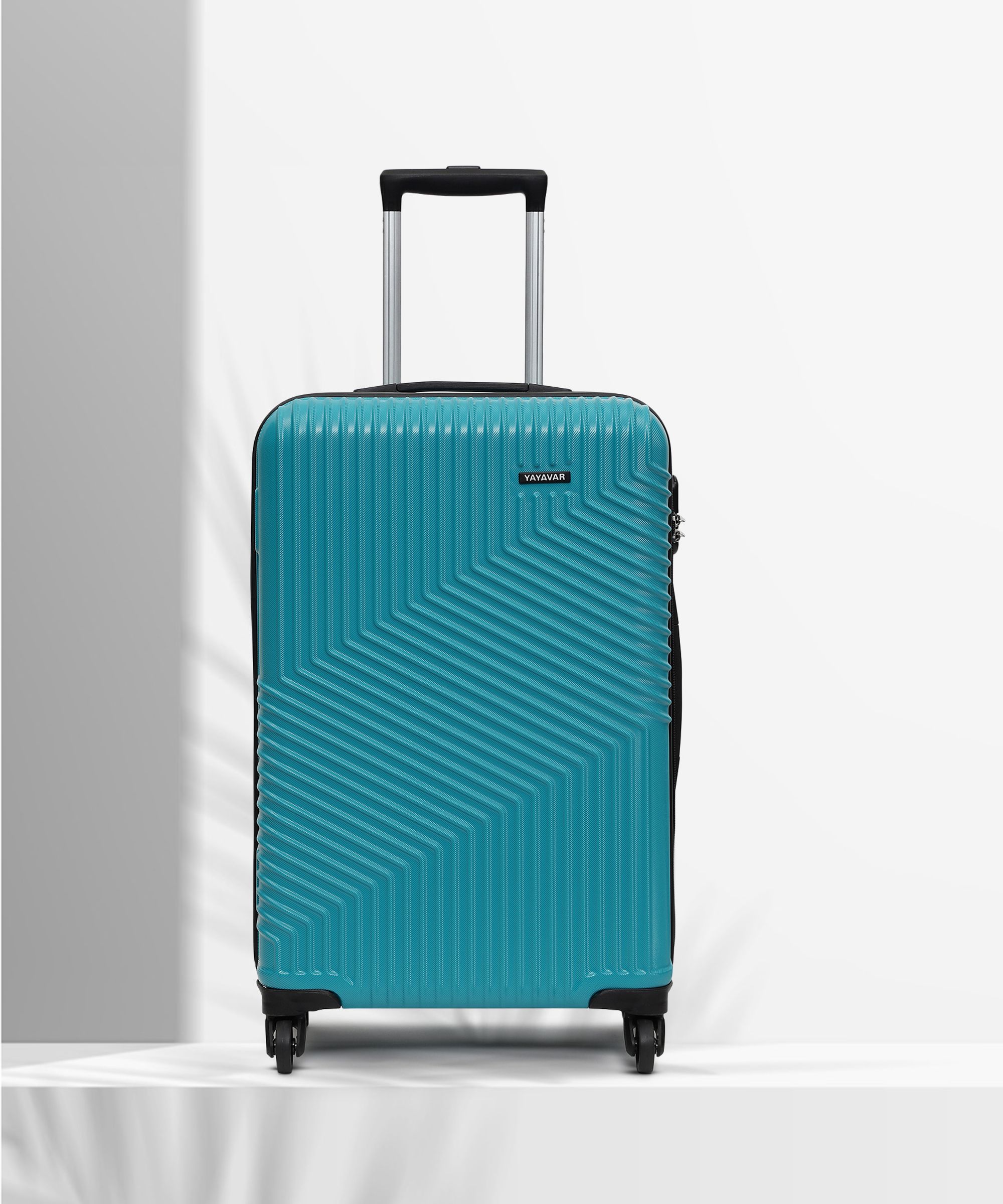 Medium Check-in Suitcase (67 cm) 4 Wheels - Cairo - Teal