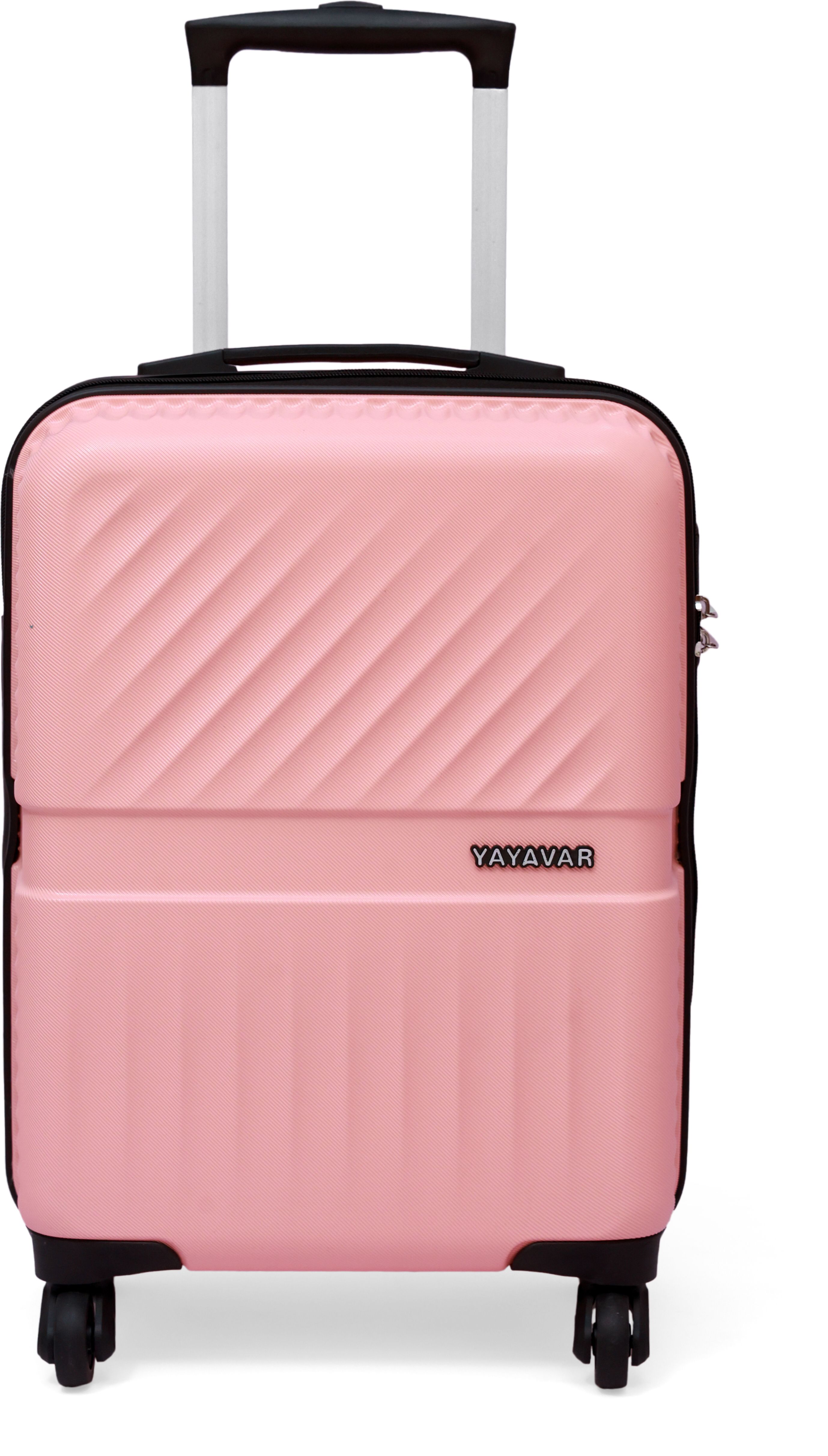 yayavar Small Cabin Suitcase (54 cm) 4 Wheels - MIAMI - Pink-picture-3