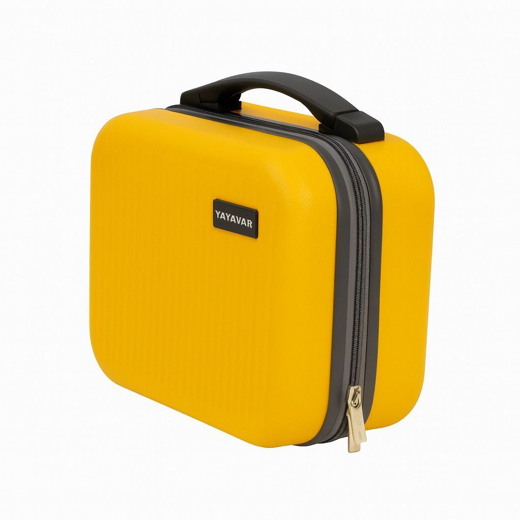 Small Cabin Suitcase (31 cm) 4 Wheels - Cairo - Yellow-image-37