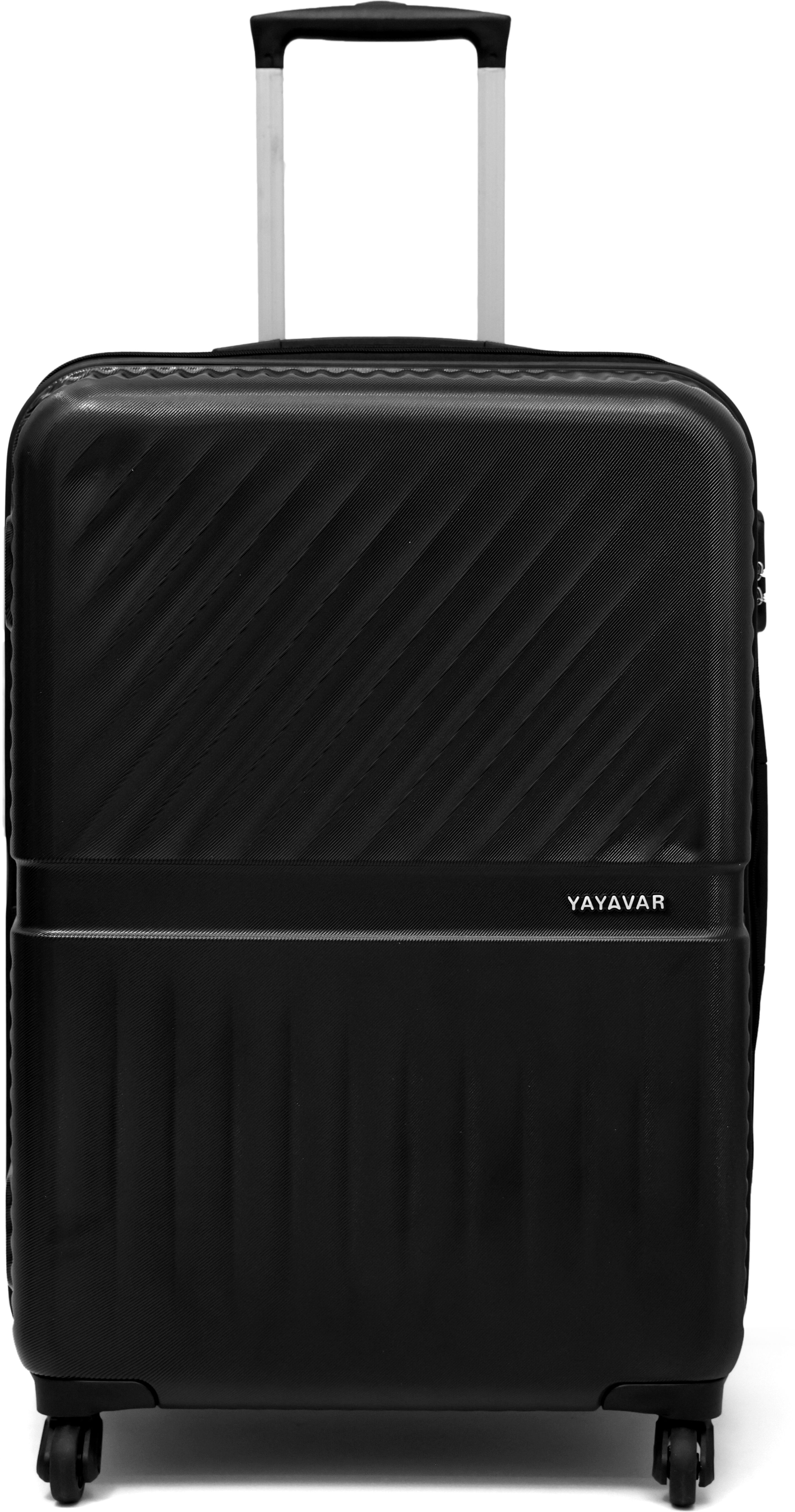 yayavar Large Check-in Suitcase (74 cm) 4 Wheels - MIAMI - Black-picture-46