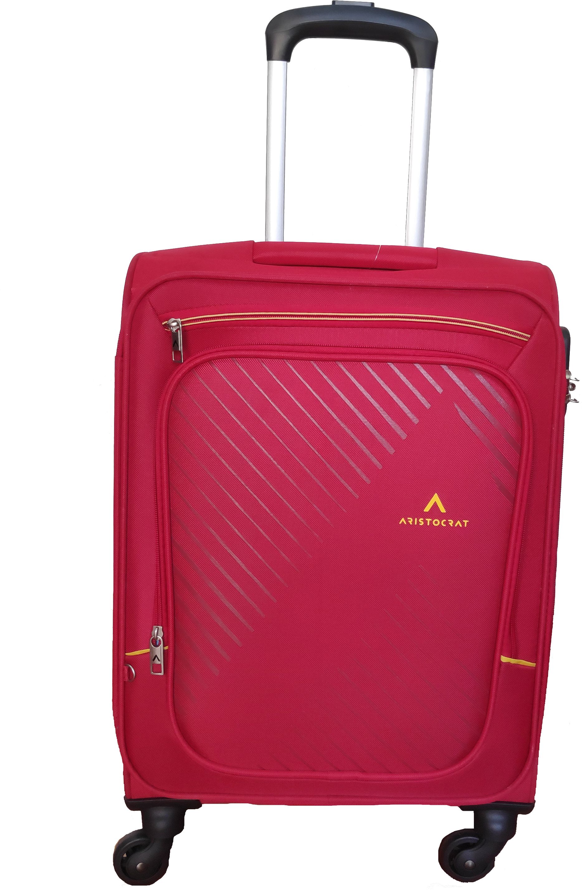 Small Cabin Suitcase (58 cm) 4 Wheels - FORT 58 ( SMALL SIZE ) - Red
