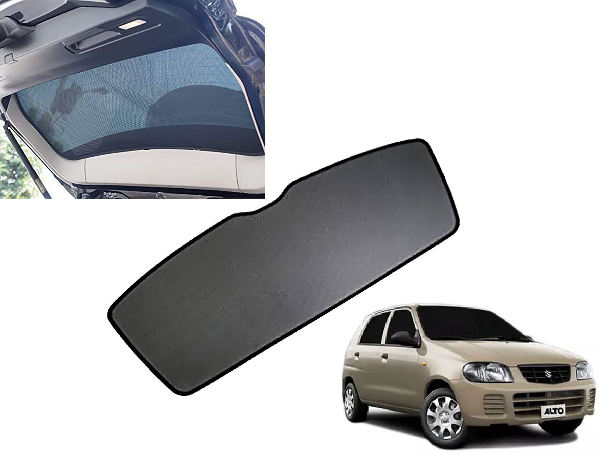 auto pearl Rear Window Sun Shade For Maruti Suzuki Alto-picture-29