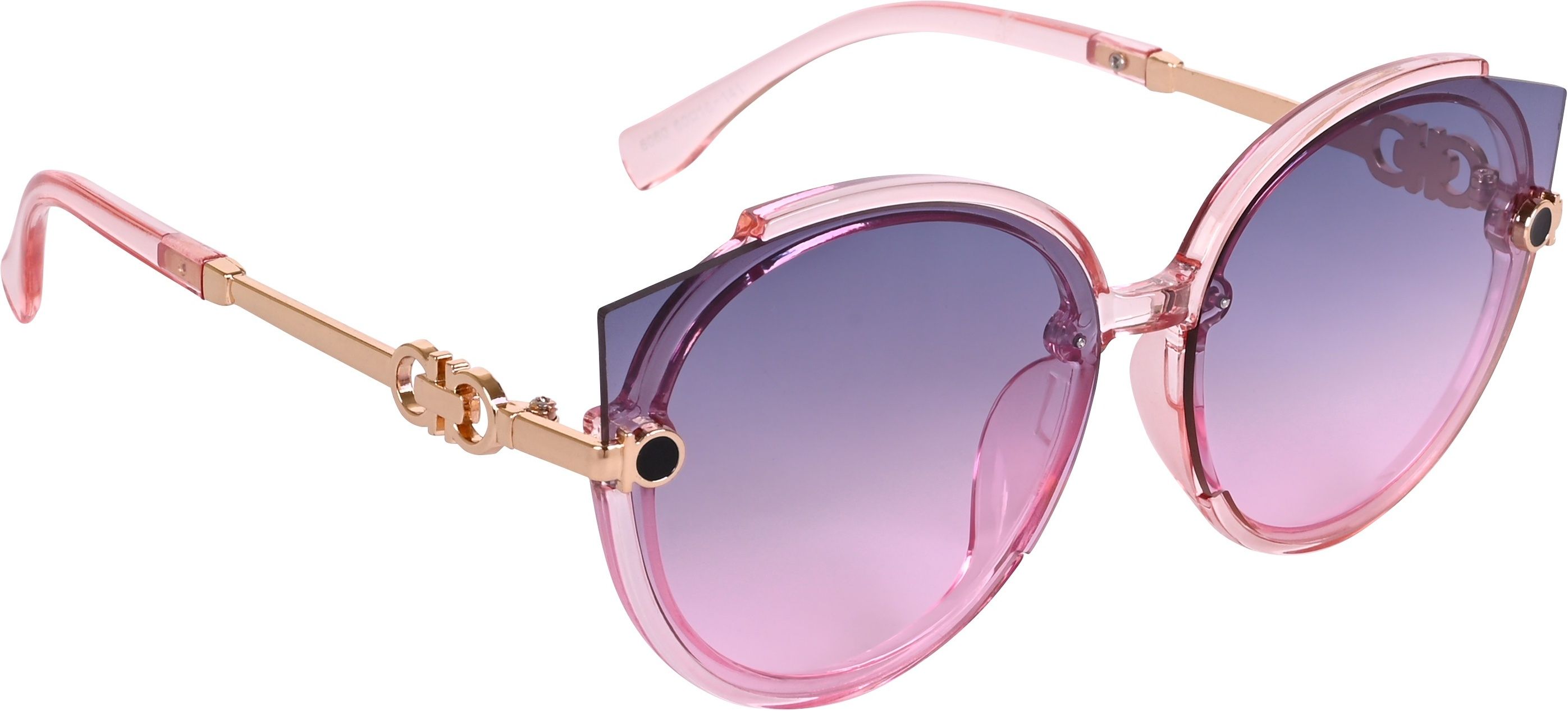 aislin UV Protection, Gradient Round, Cat-eye Sunglasses (62)-picture-28