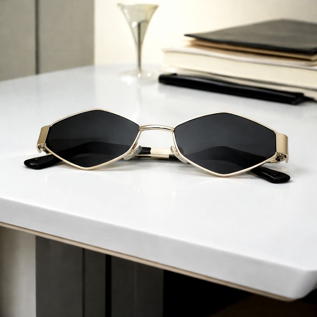 Polarized, UV Protection, Riding Glasses Cat-eye, Wayfarer, Wrap-around Sunglasses (Free Size)-image-22