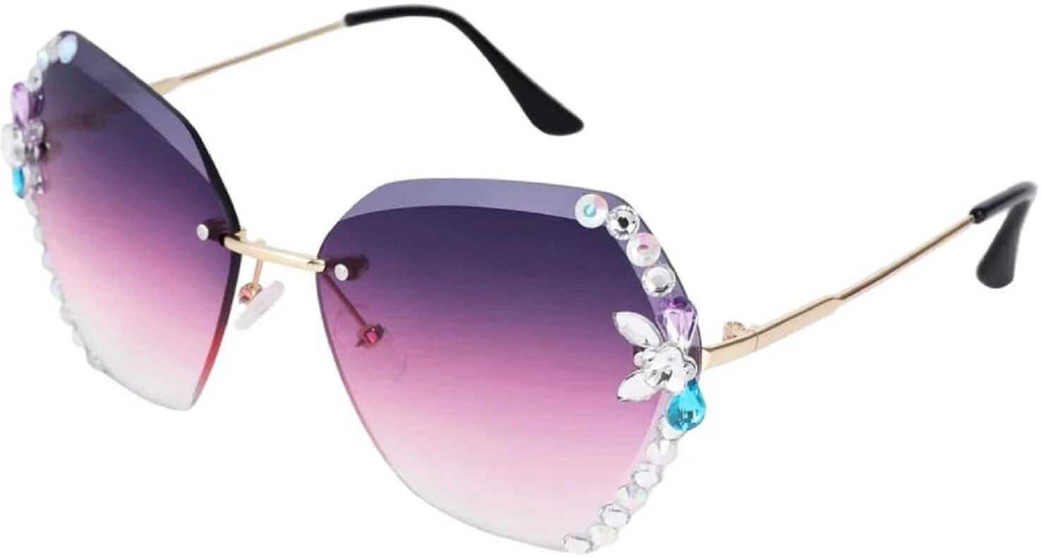 honufu eyewear UV Protection Butterfly, Cat-eye, Over-sized Sunglasses (Free Size)-picture-17